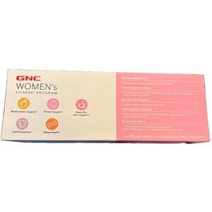 GNC WOMEN'S VITAPAK PROGRAM (30-Day Supply) Exp: 06/2027